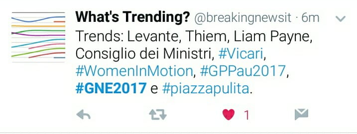 top trend Italia