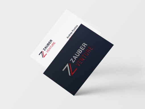 Brand identity per Zauber Venture