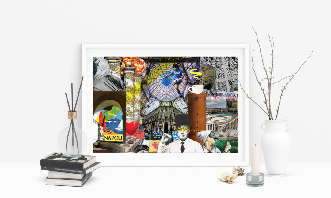 Quadro Collage Napoli